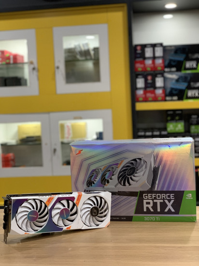 VGA Colorful iGame GeForce RTX 3070 TI 8GB Ultra White OC LHR-V(2nd)