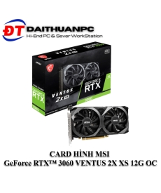 Card Hình MSI RTX™ 3060 VENTUS 2X XS 12G OC