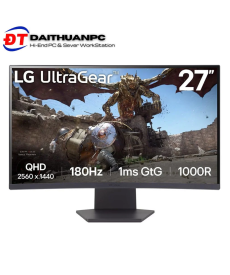 Màn hình cong LG 27GS60QC-B UltraGear 27" 2K 180Hz