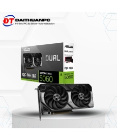 Card Màn Hình ASUS Dual GeForce RTX 5060 8GB GDDR7 OC Edition (DUAL-RTX5060-O8G)