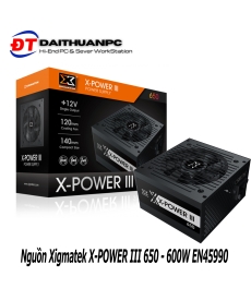 Nguồn Xigmatek X-POWER III 650 - 600W EN45990