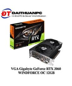 [Chính Hãng][FULL VAT] VGA Gigabyte GeForce RTX 3060 WINDFORCE OC 12GB