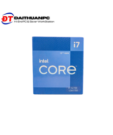 CPU Intel Core i7-12700 (Up To 4.80GHz, 12 Nhân 20 Luồng, 25M Cache, Alder Lake)