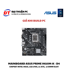 Mainboard Asus PRIME H610M-K - D4